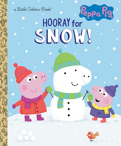Read Hooray for Snow! (Peppa Pig) (Little Golden Book)