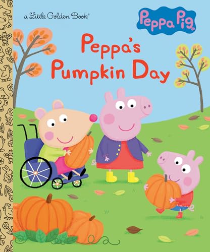 Read Peppa's Pumpkin Day (Peppa Pig): A Little Golden Book for Kids and Toddlers