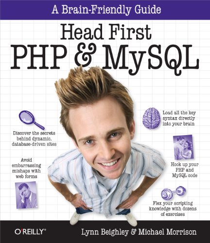 Head First PHP & MySQL book cover