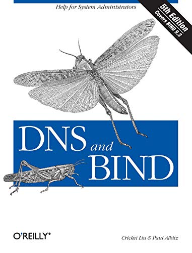DNS and BIND book cover