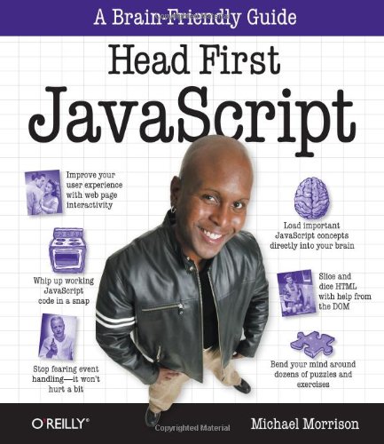 Head First JavaScript book cover