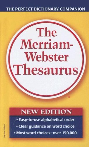 Merriam-Webster's Pocket Thesaurus book cover