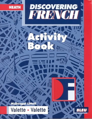 Discovering French: Activity Book Bleu Level 1 book cover