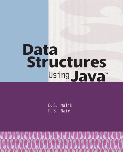 Data Structures Using Java book cover