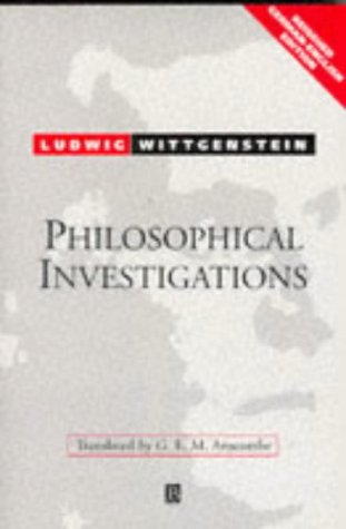Philosophical Investigations book cover