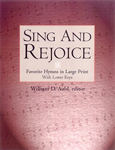 Sing and Rejoice book cover