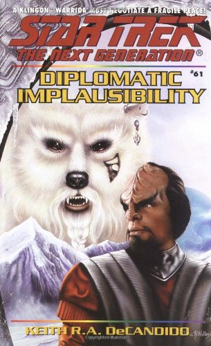 Read Diplomatic Implausibility (Star Trek: The Next Generation #61)