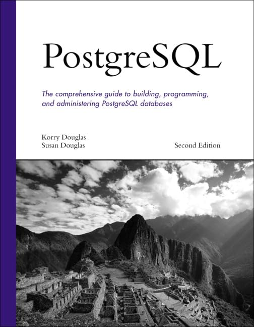 PostgreSQL book cover