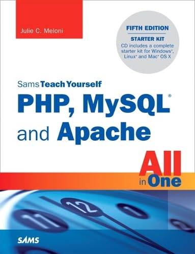 PHP, MySQL and Apache (Sams Teach Yourself) book cover