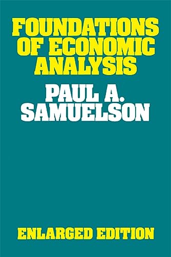 Foundations of Economic Analysis