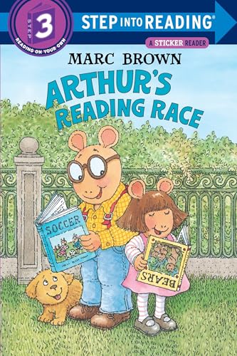 Arthur's Reading Race book cover