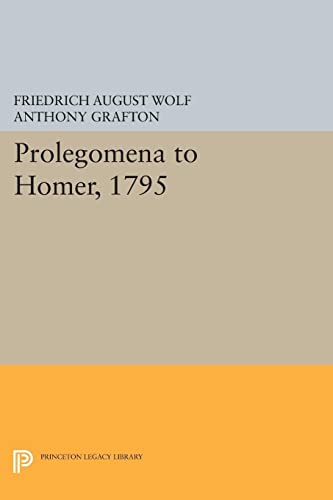 Prolegomena to Homer