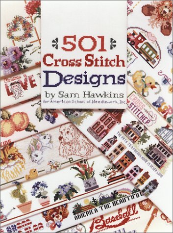 501 Cross Stitch Designs book cover