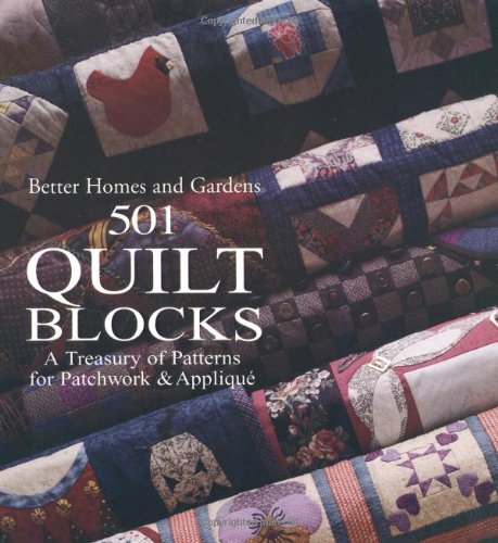 501 Quilt Blocks: A Treasury of Patterns for Patchwork Applique book cover