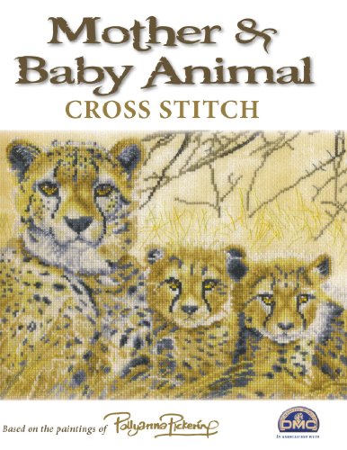 Mother & Baby Animal, Cross Stitch book cover