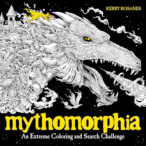Mythomorphia: An Extreme Coloring and Search Challenge book cover
