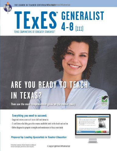 TExES Generalist 4-8 (111) with Online Practice Exams book cover
