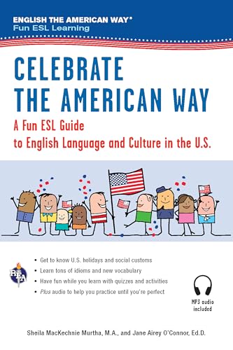 English the American Way: Culture Catch-Up Book + Audio book cover