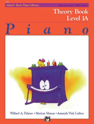 Alfred's Basic Piano Library Theory Complete, Bk 1: For the Later Beginner book cover