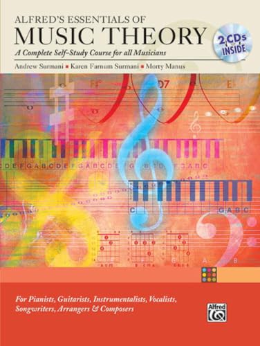 Alfred's Essentials of Music Theory Complete Self Study Guide: A Complete Self-study Course for All Musicians (With CD) book cover