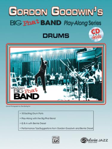 Drums (Book & CD; Big Phat Band Play-Along Series) book cover