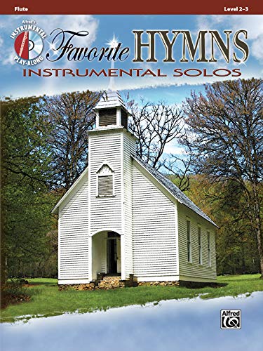Favorite Hymns Instrumental Solos: Flute, Book & CD book cover