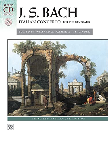 Bach -- Italian Concerto (Book & CD) (Alfred Masterwork Edition: Alfred's Masterwork Library) book cover