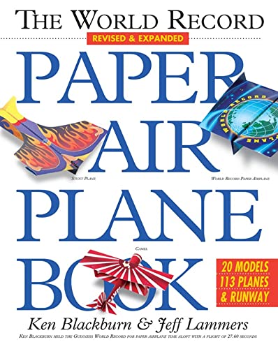 The World Record Paper Airplane Book book cover