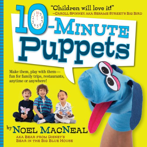 10-Minute Puppets book cover