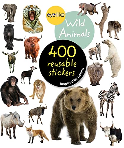 Eyelike Stickers: Wild Animals book cover