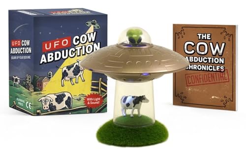 UFO Cow Abduction: Beam Up Your Bovine (With Light and Sound!) book cover