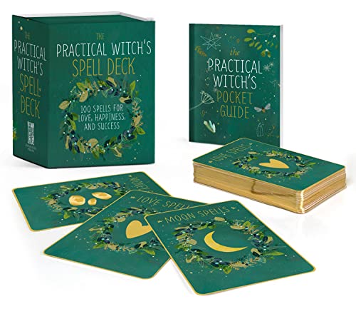 The Practical Witch's Spell Deck: 100 Spells for Love, Happiness, and Success book cover