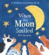 When the Moon Smiled: A Bedtime Counting Book book cover