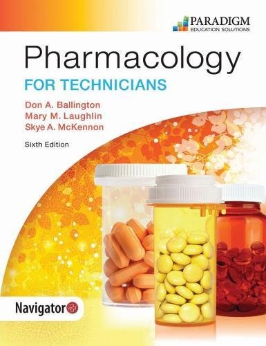 Pharmclgy for Techn 6e Text book cover