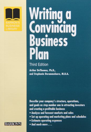 Writing a Convincing Business Plan book cover