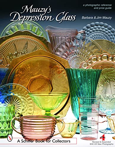 Mauzy's Depression Glass: A Photographic Reference with Prices book cover