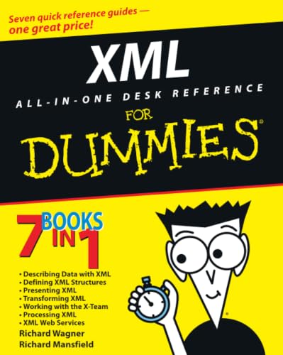 XML All in One Desk Reference for Dummies book cover