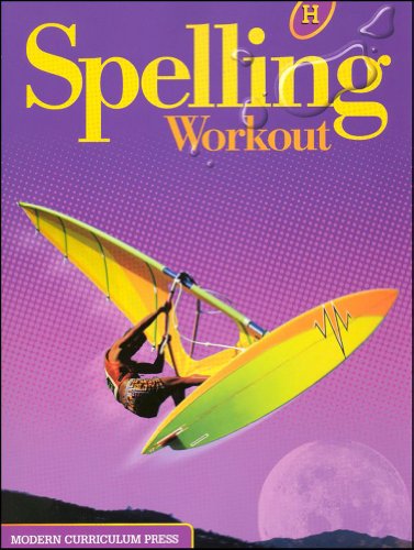 SPELLING WORKOUT LEVEL D PUPIL EDITION book cover