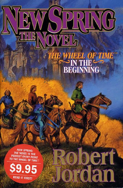 Book cover for New Spring: The Novel