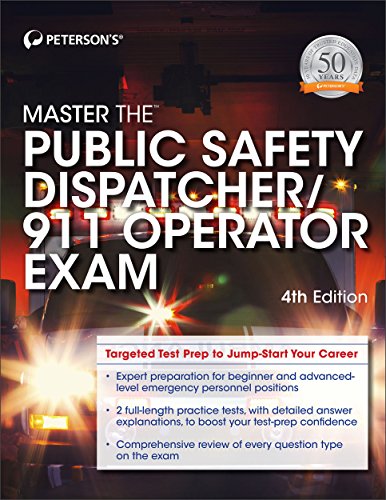 Master the Public Safety Dispatcher/911 Operator Exam book cover