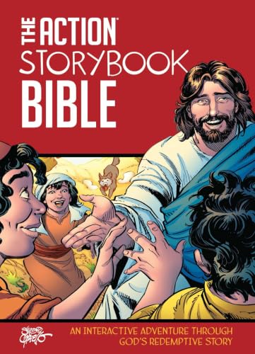 The Action Storybook Bible: An Interactive Adventure through God’s Redemptive Story book cover