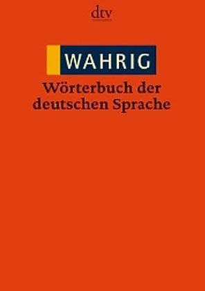Wahrig Deutsches Wörterbuch book cover