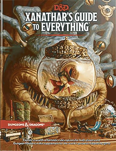 Xanathar's Guide to Everything book cover