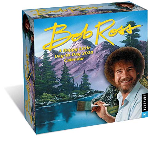 Bob Ross: A Happy Little Day-to-Day 2020 Calendar book cover