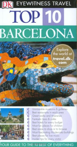 Top 10 Barcelona (DK Eyewitness Travel) book cover
