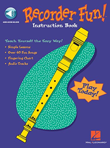 Recorder Fun! Teach Yourself the Easy Way! book cover