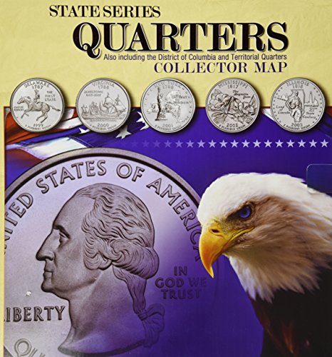 State Series Quarter Collector Map book cover