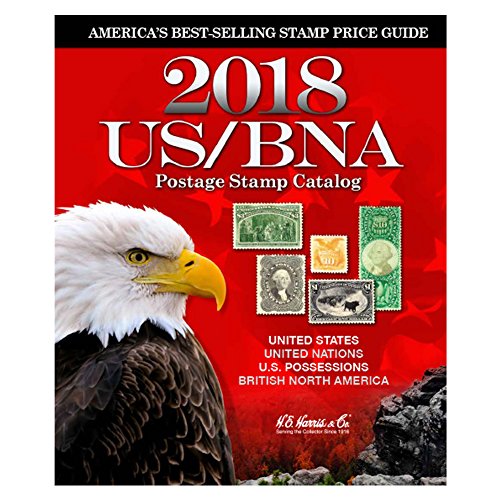2018 Us/Bna Stamp Catalog book cover