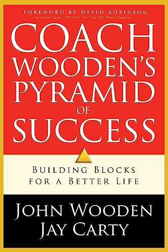 Coach Wooden's Pyramid of Success book cover