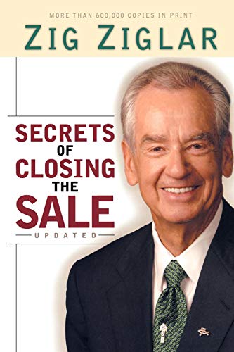 Zig Ziglar's Secrets of Closing the Sale book cover